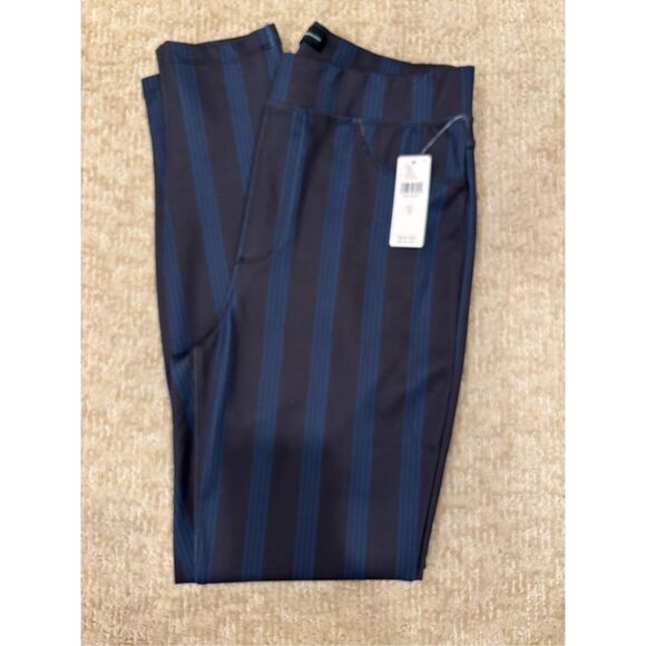 Sanctuary Navy and Black Striped Leggings - Picture 1 of 5